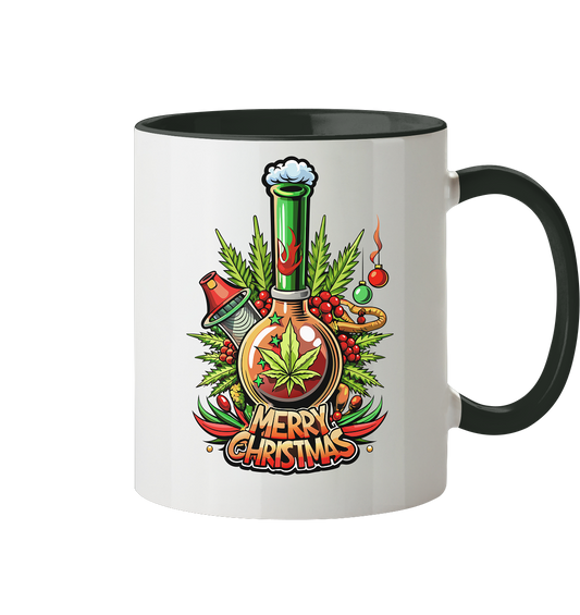 Bong Christmas - Tasse zweifarbig