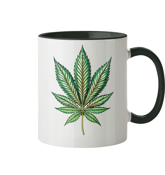 Leaf - Tasse zweifarbig