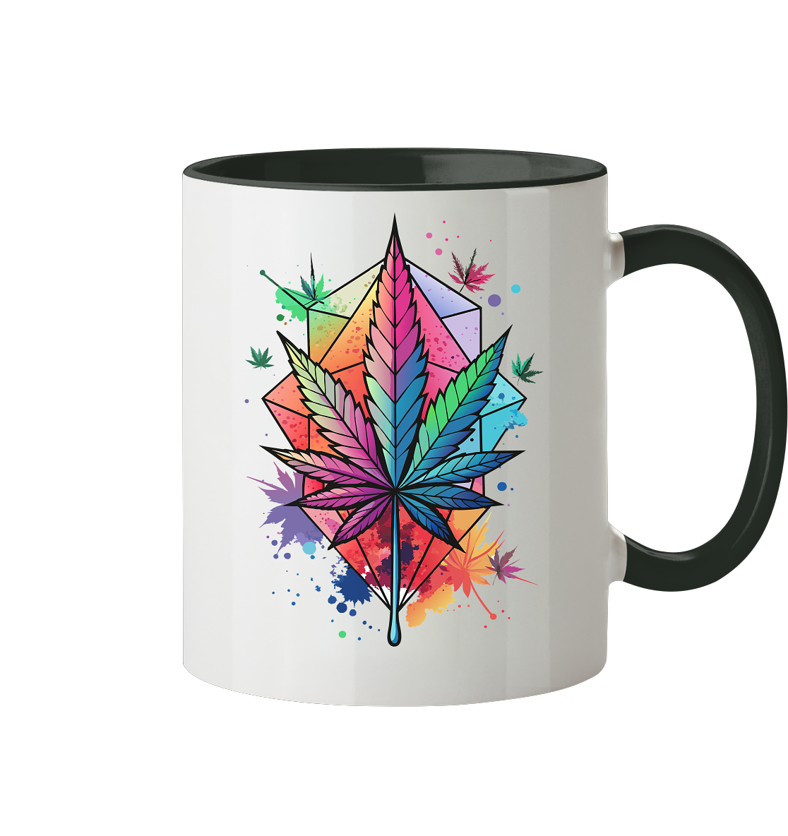 Color Leaf 2 - Tasse zweifarbig