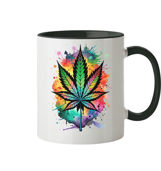 Color Leaf - Tasse zweifarbig