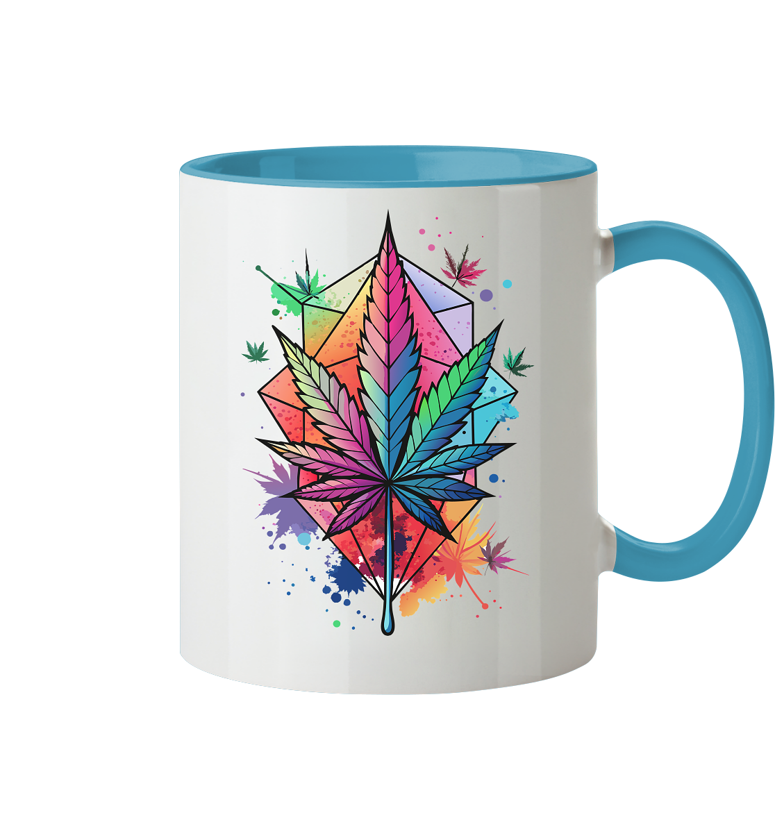 Color Leaf 2 - Tasse zweifarbig