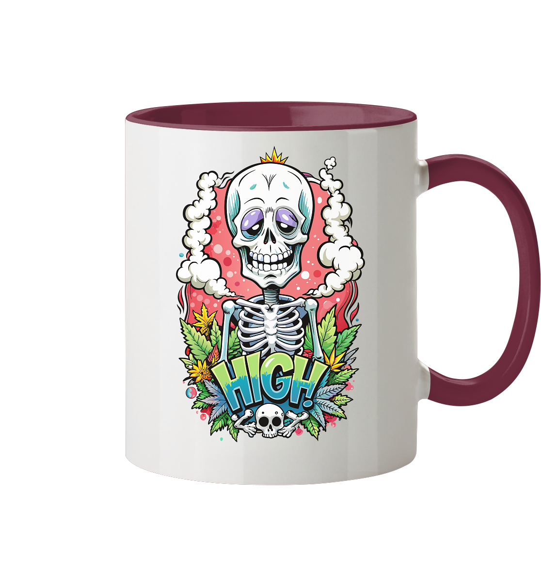 High Skelekton - Tasse zweifarbig