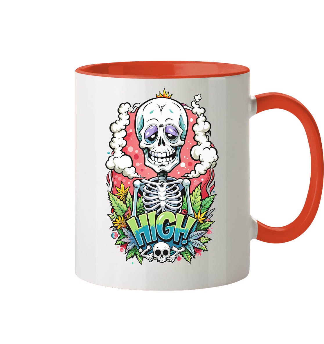High Skelekton - Tasse zweifarbig