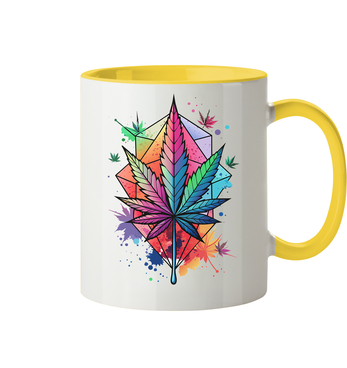 Color Leaf 2 - Tasse zweifarbig