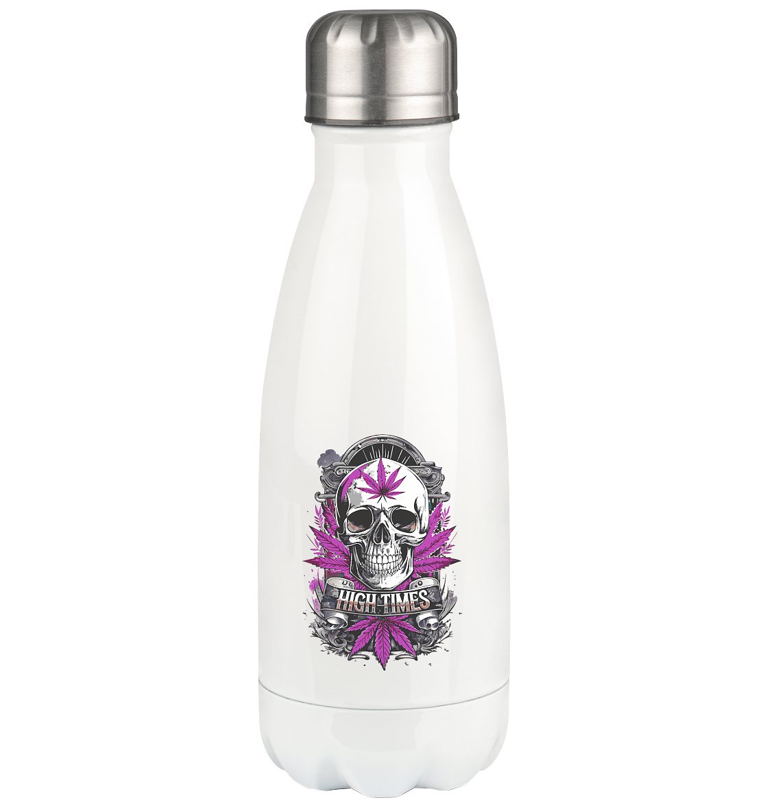High Times Skull Purple - Thermoflasche 350ml