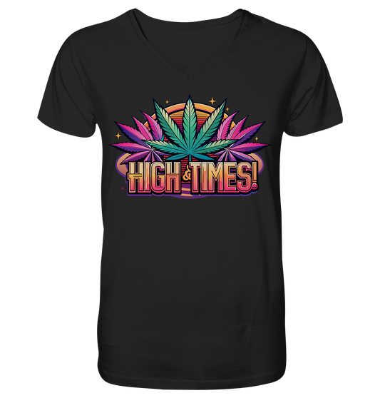 High Times Ufo - Gentlemen V-Neck Shirt