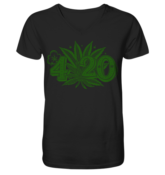 420 - Gentlemen V-Neck Shirt