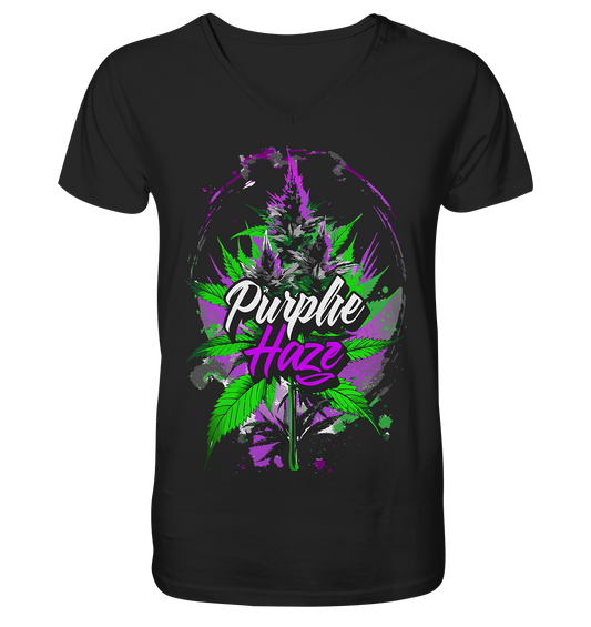 Purple Haze - Gentlemen V-Neck Shirt