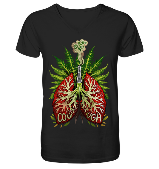 Couugh - Gentlemen V-Neck Shirt
