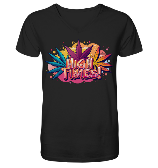 High Times Leafs - Gentlemen V-Neck Shirt
