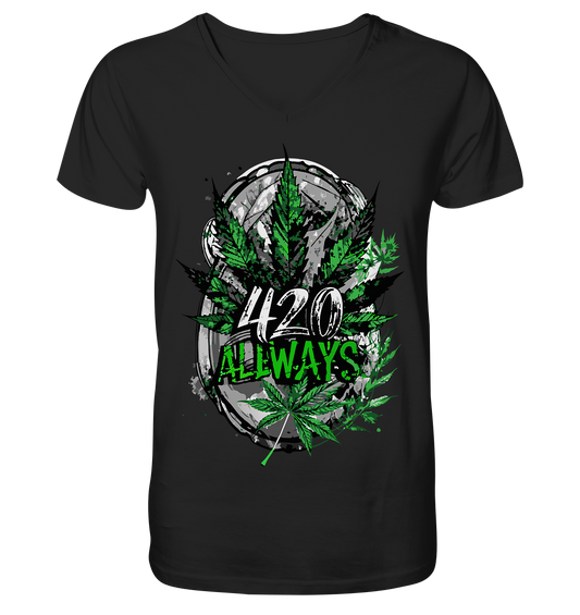 420 Always - Gentlemen V-Neck Shirt
