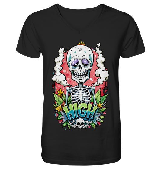 High Skelekton - Gentlemen V-Neck Shirt