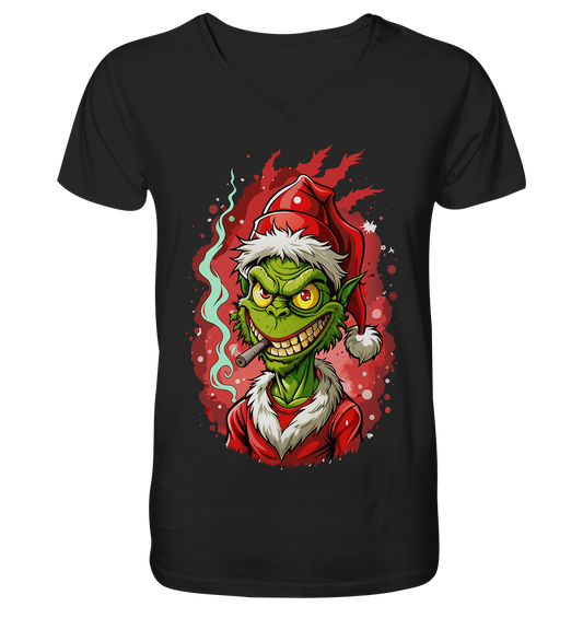 Angry Grinch - Gentlemen V-Neck Shirt