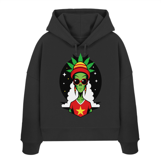 Alien - Ladies Boxcut Hoodie