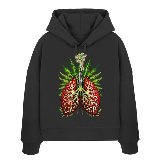 Couugh - Ladies Boxcut Hoodie