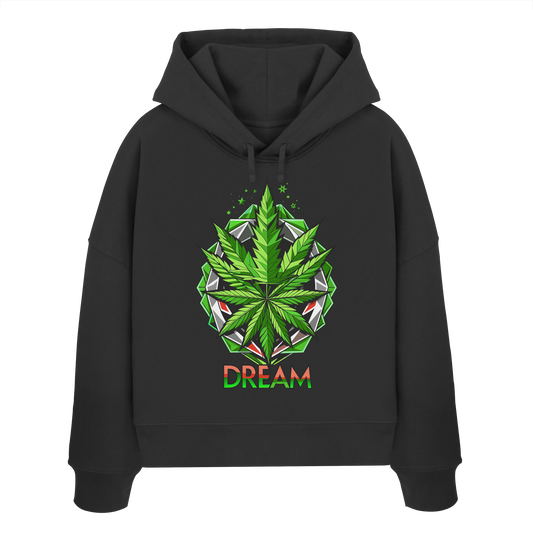 Dream Leaf - Ladies Boxcut Hoodie