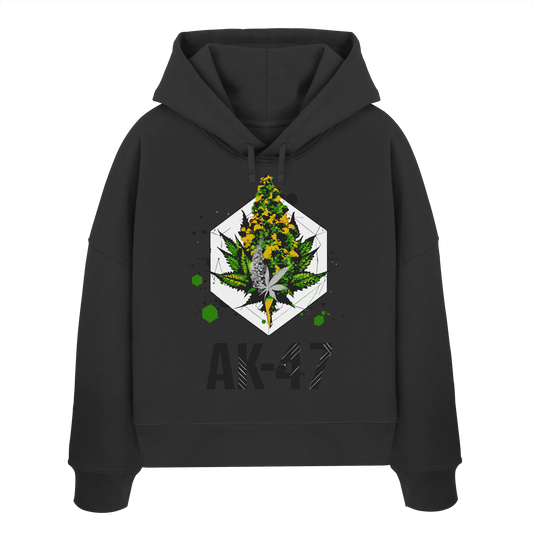 AK 47 - Ladies Boxcut Hoodie