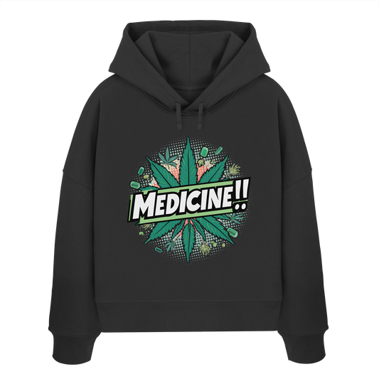 Medicine - Ladies Boxcut Hoodie