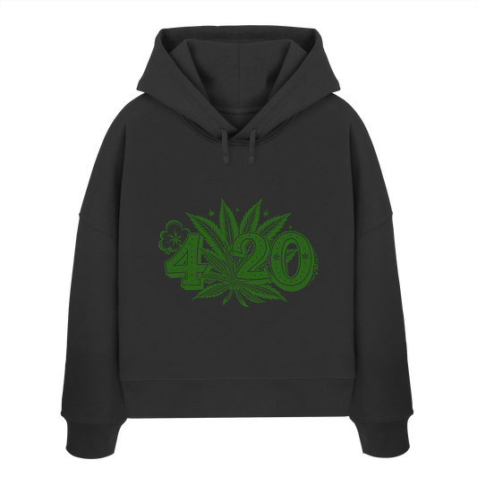 420 - Ladies Boxcut Hoodie