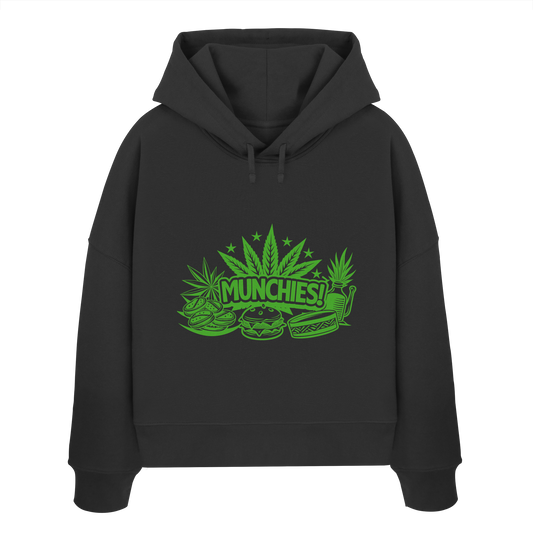 Munchies - Ladies Boxcut Hoodie