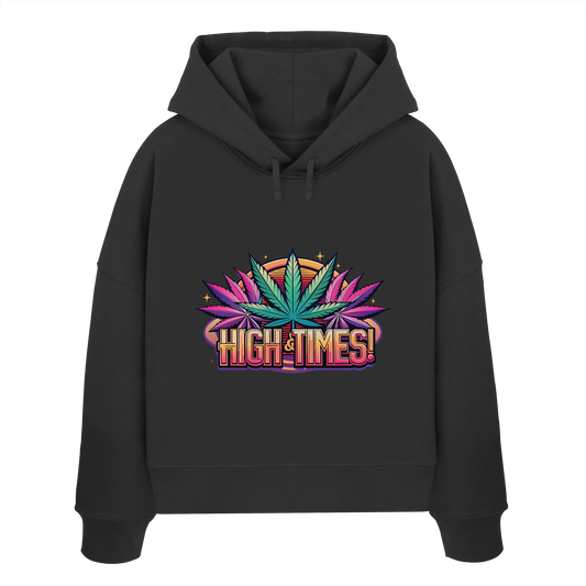 High Times Ufo - Ladies Boxcut Hoodie
