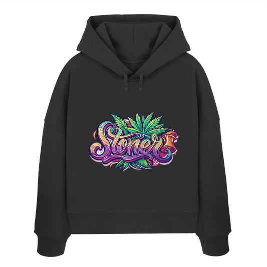 Color Stoner - Ladies Boxcut Hoodie