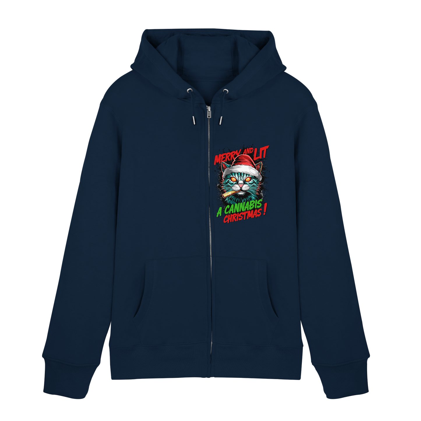 Cannabis Christmas - Zipper