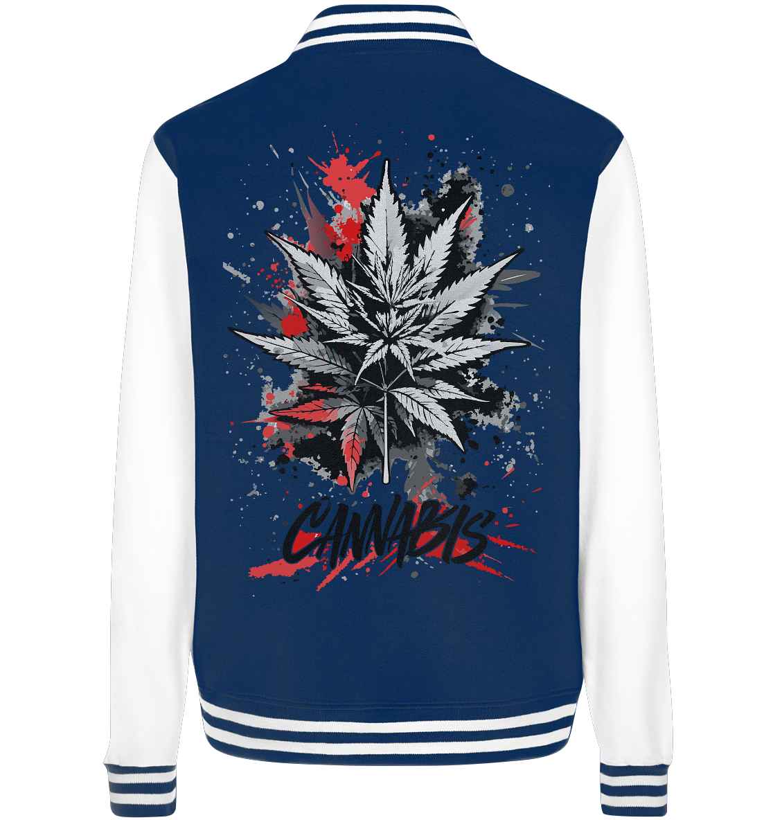 Red Cannabis - College Jacket