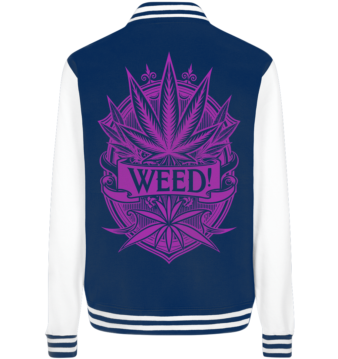 Pink Weed - College Jacket