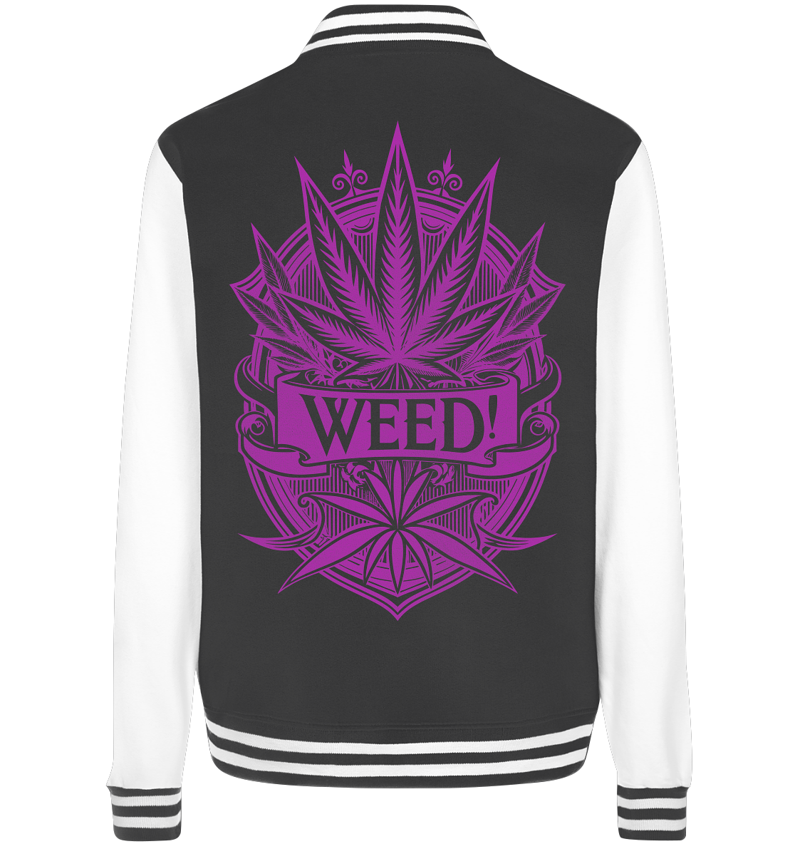 Pink Weed - College Jacket