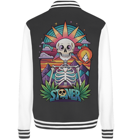 Color Stoner Skeleton - College Jacket