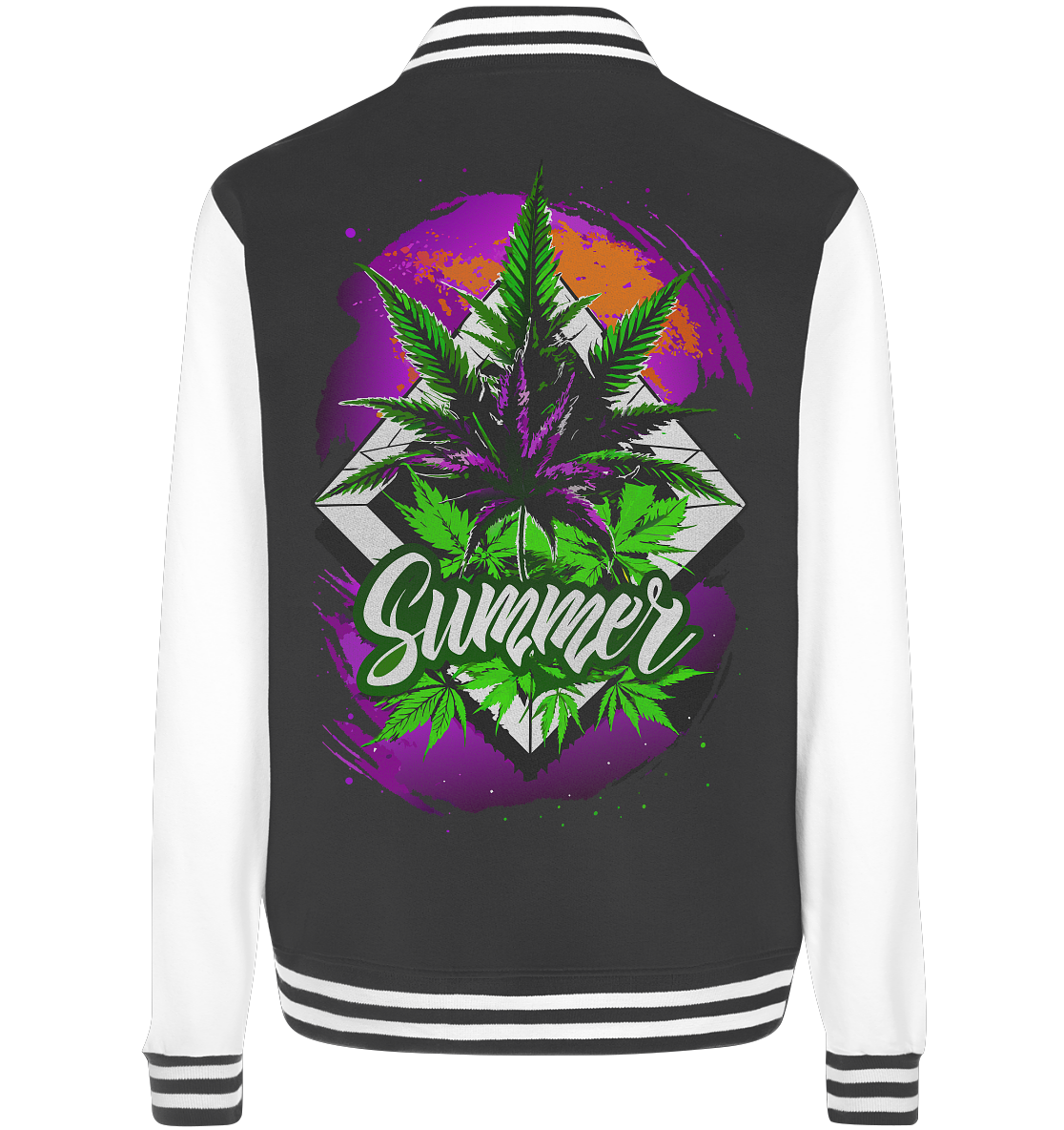 Purple Summer - College Jacket