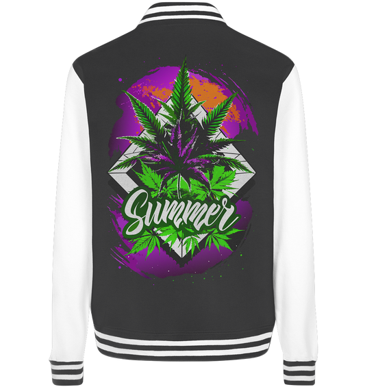 Purple Summer - College Jacket