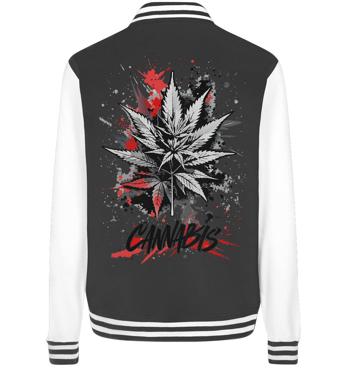 Red Cannabis - College Jacket