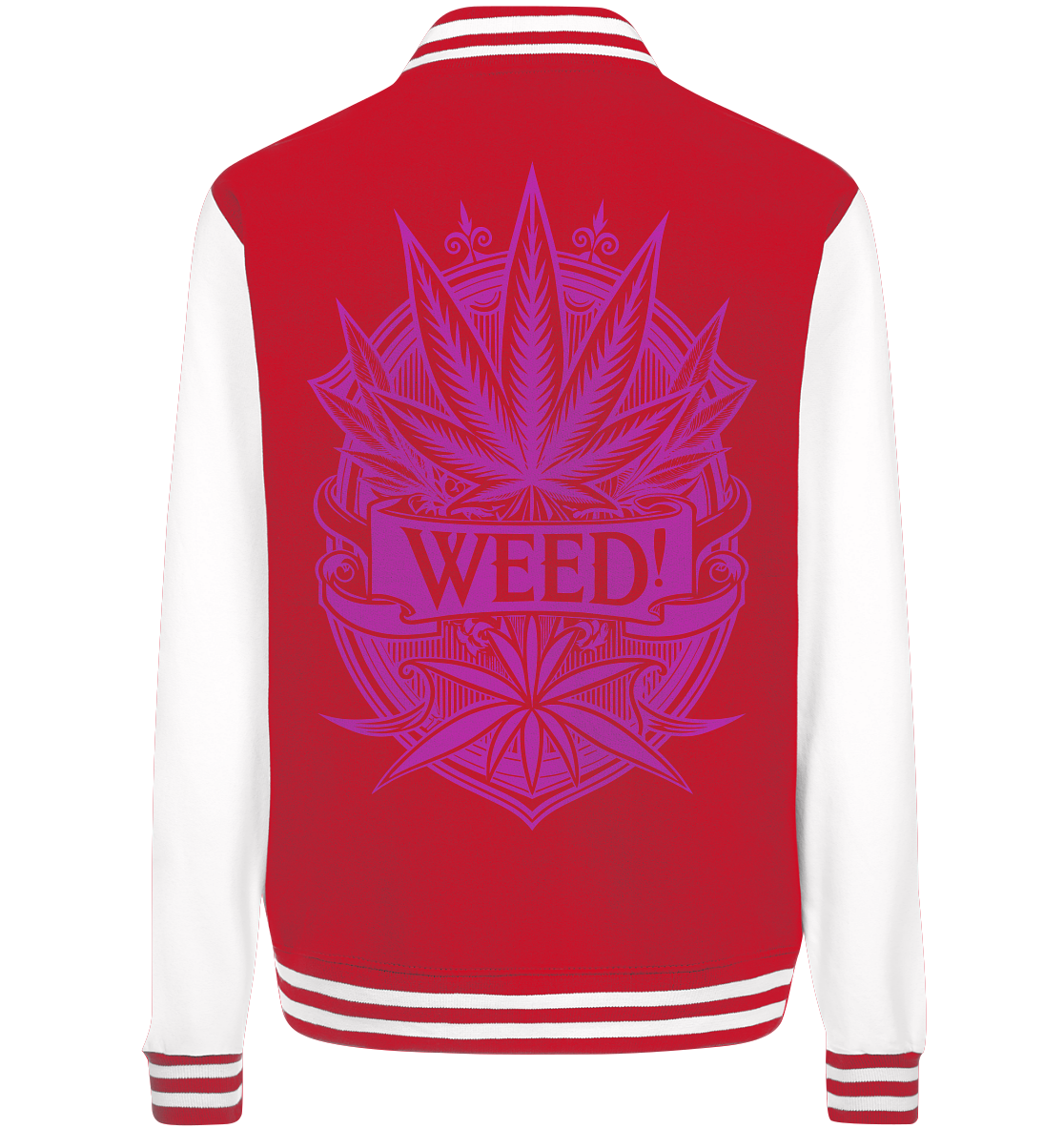 Pink Weed - College Jacket