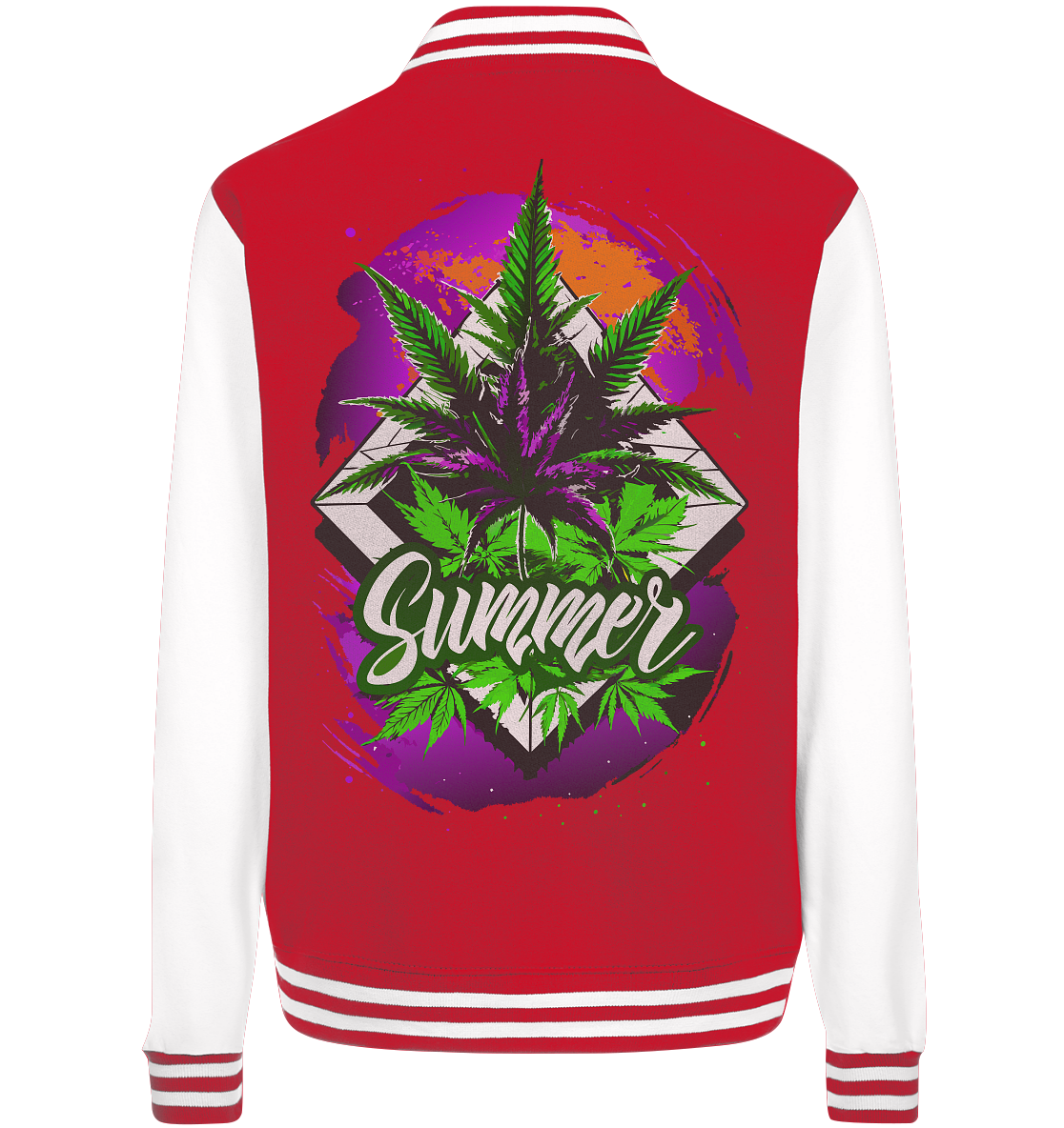 Purple Summer - College Jacket