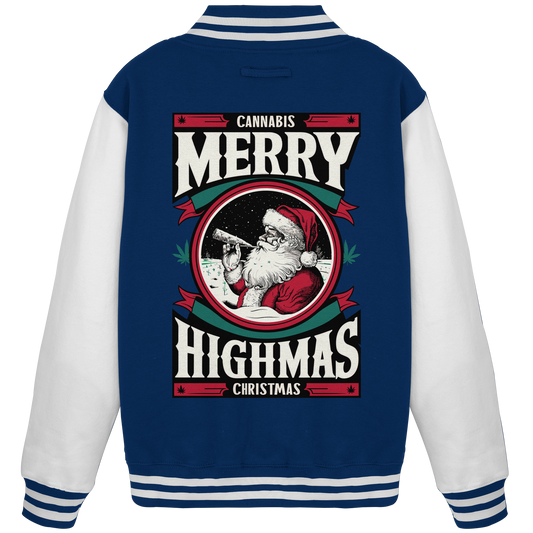Cannabis Highmas - College Jacket
