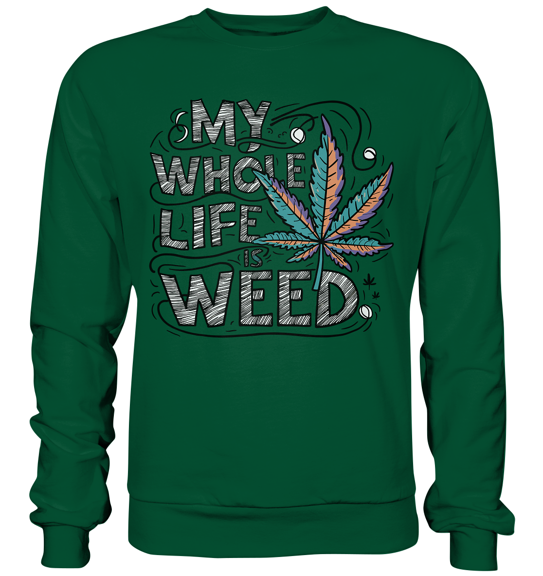 Life Is Weed - Unisex Sweatshirt