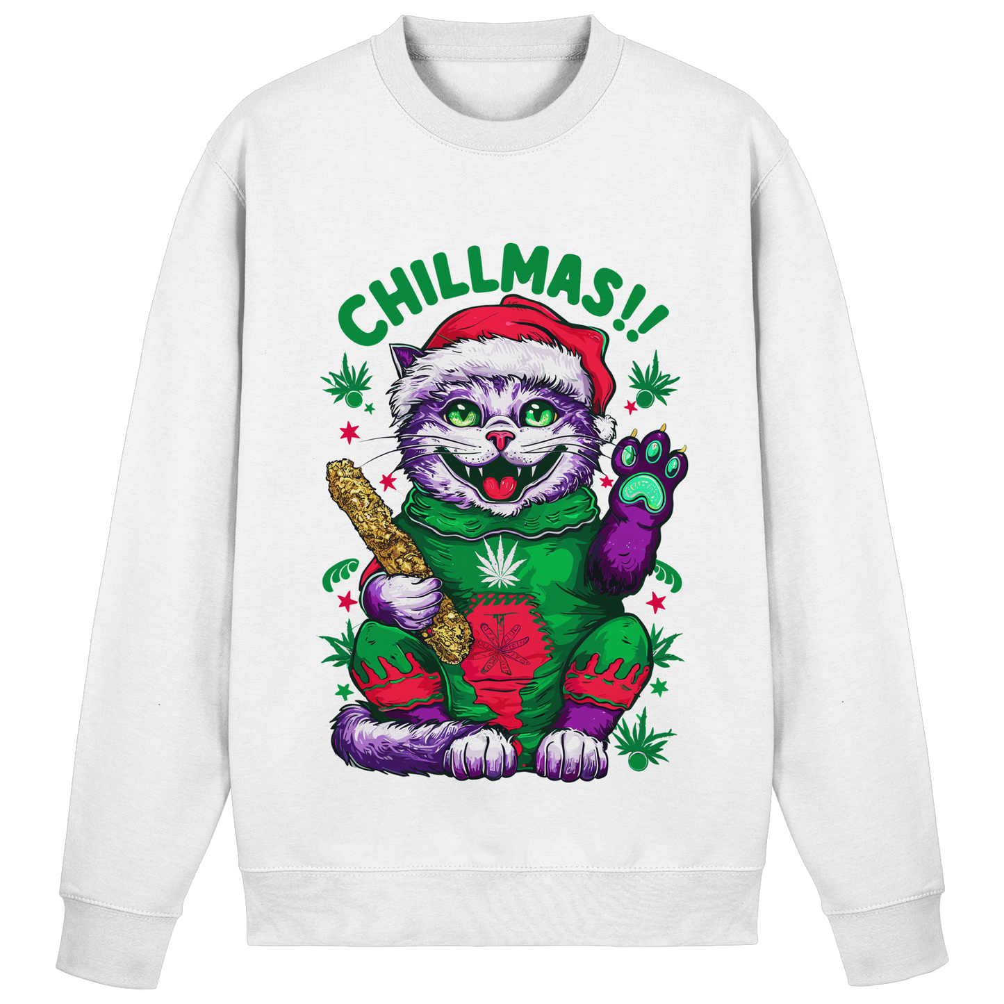 Chillmas Cat - Unisex Sweatshirt