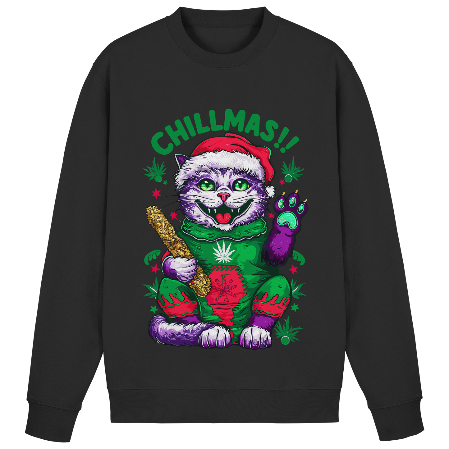 Chillmas Cat - Unisex Sweatshirt