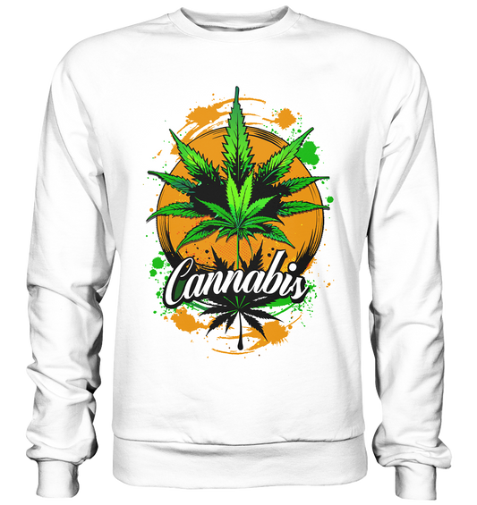 Orange Cannabis - Unisex Sweatshirt