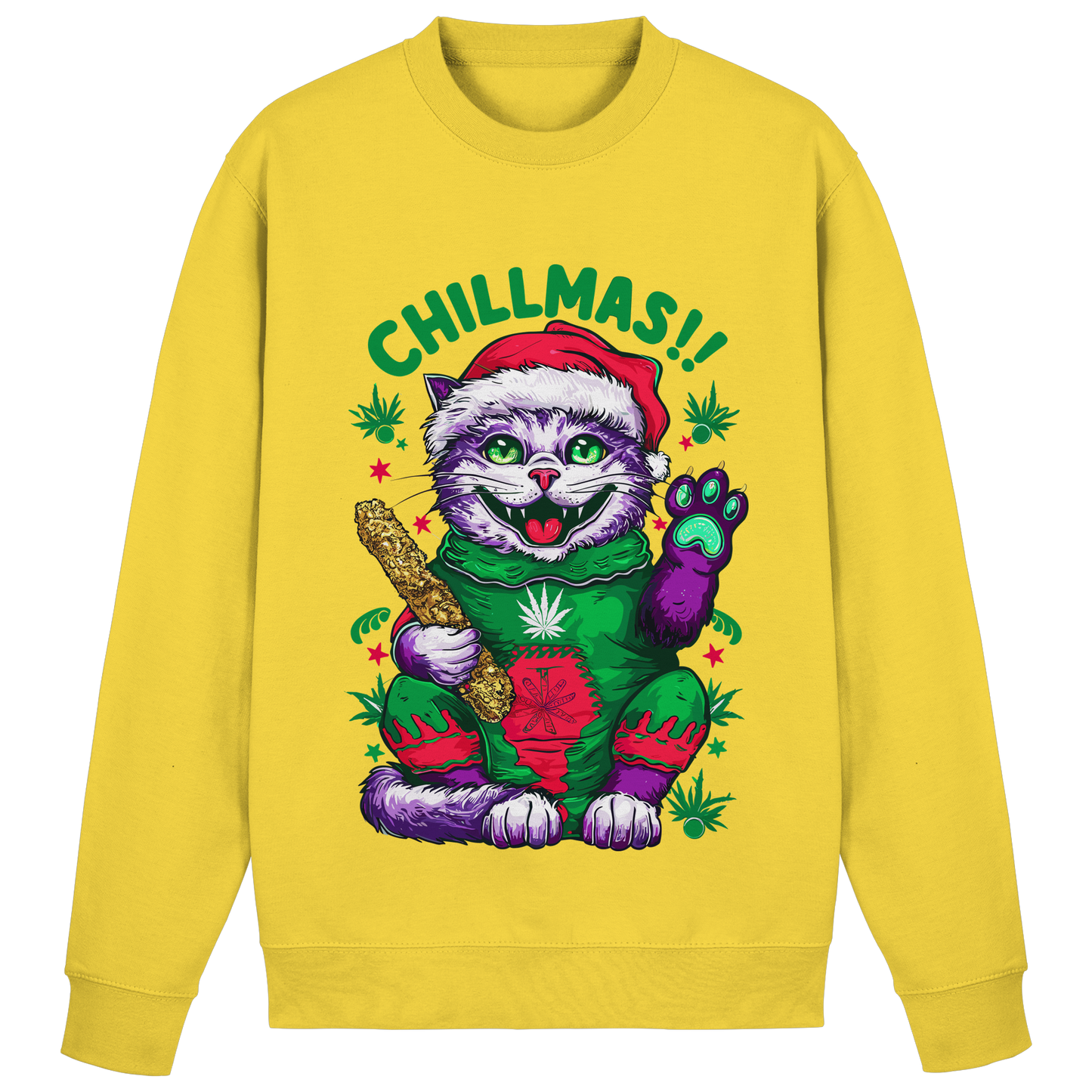 Chillmas Cat - Unisex Sweatshirt