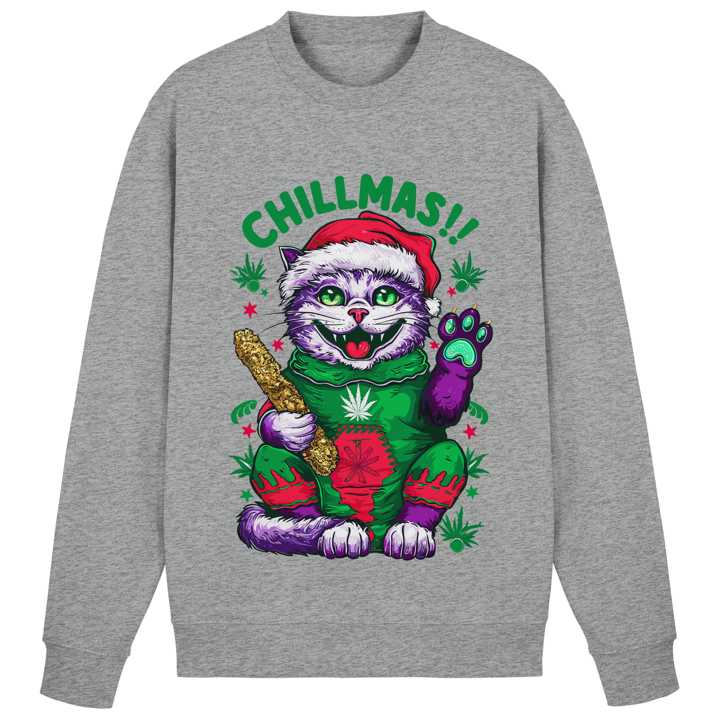 Chillmas Cat - Unisex Sweatshirt