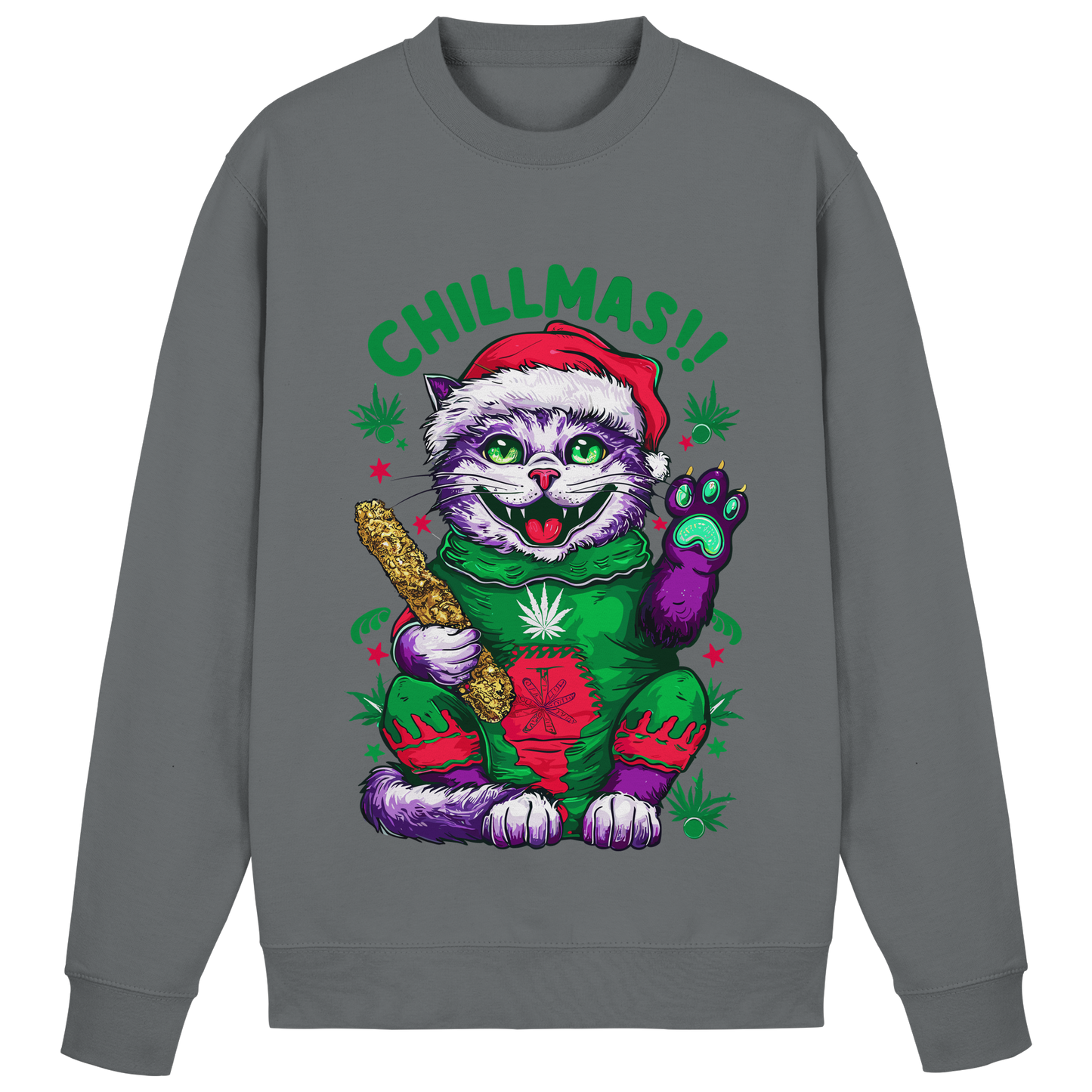 Chillmas Cat - Unisex Sweatshirt