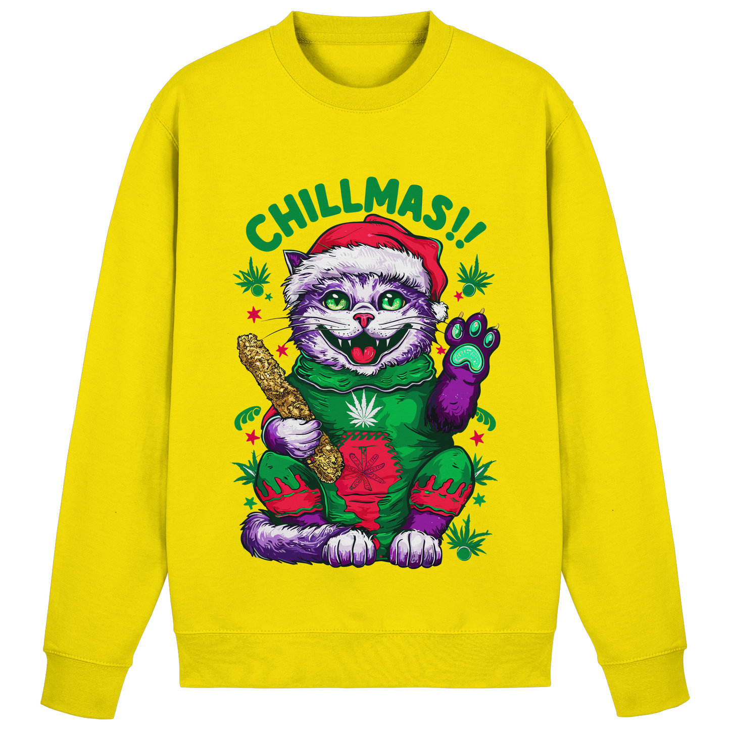 Chillmas Cat - Unisex Sweatshirt