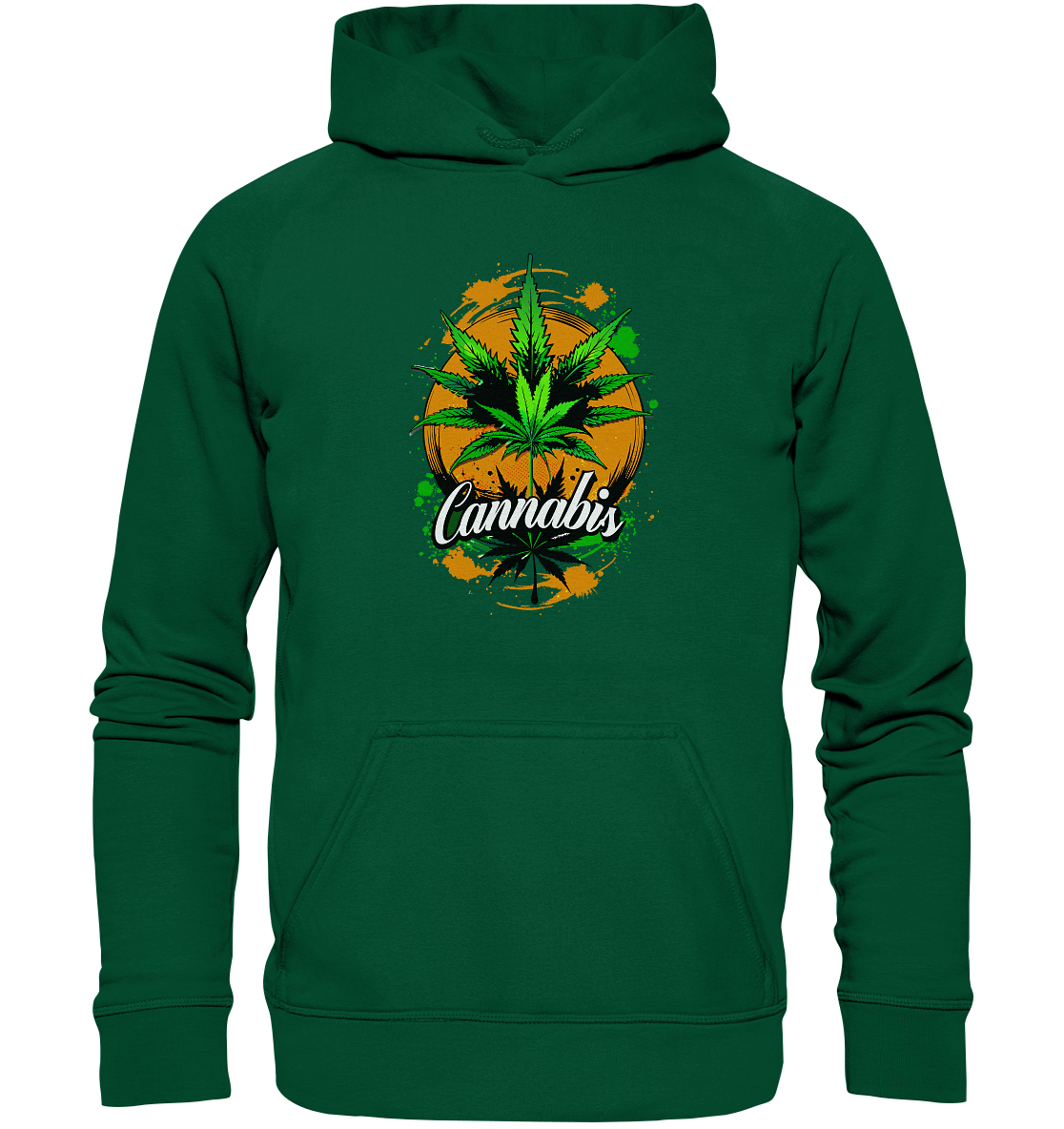 Orange Cannabis - Unisex Hoodie