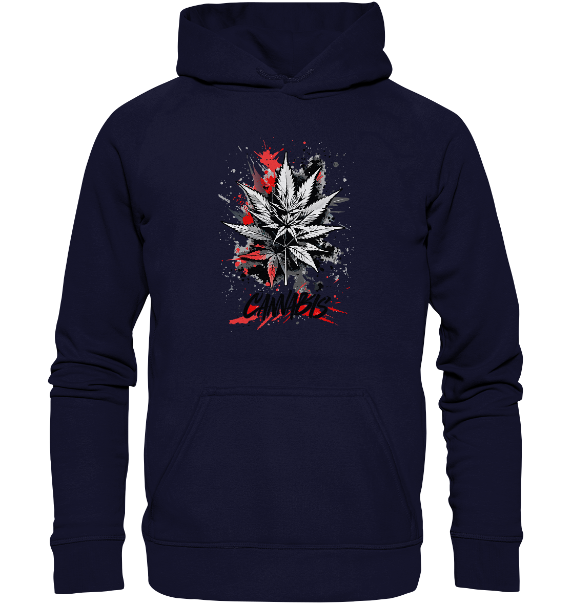 Red Cannabis - Unisex Hoodie