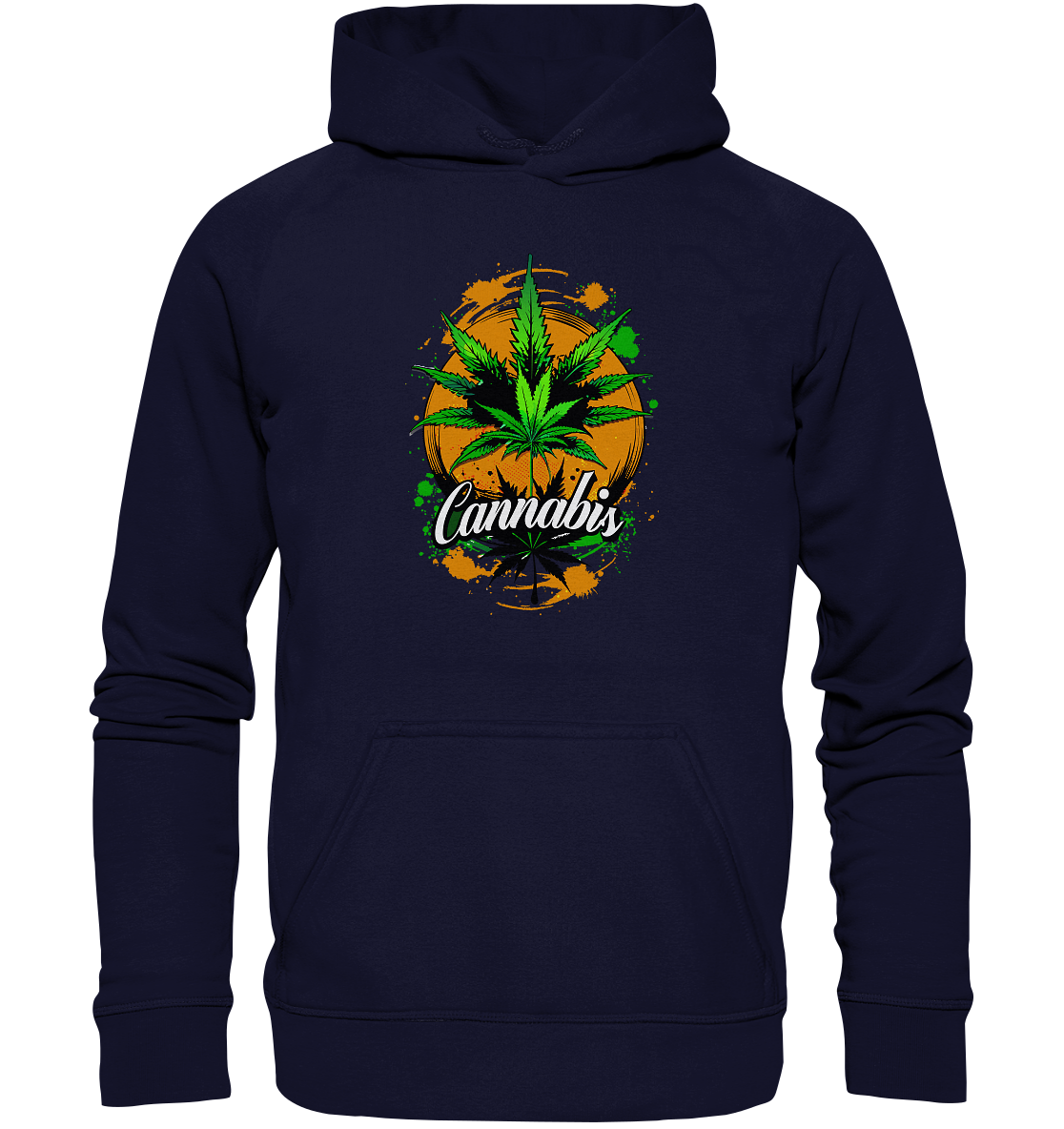 Orange Cannabis - Unisex Hoodie