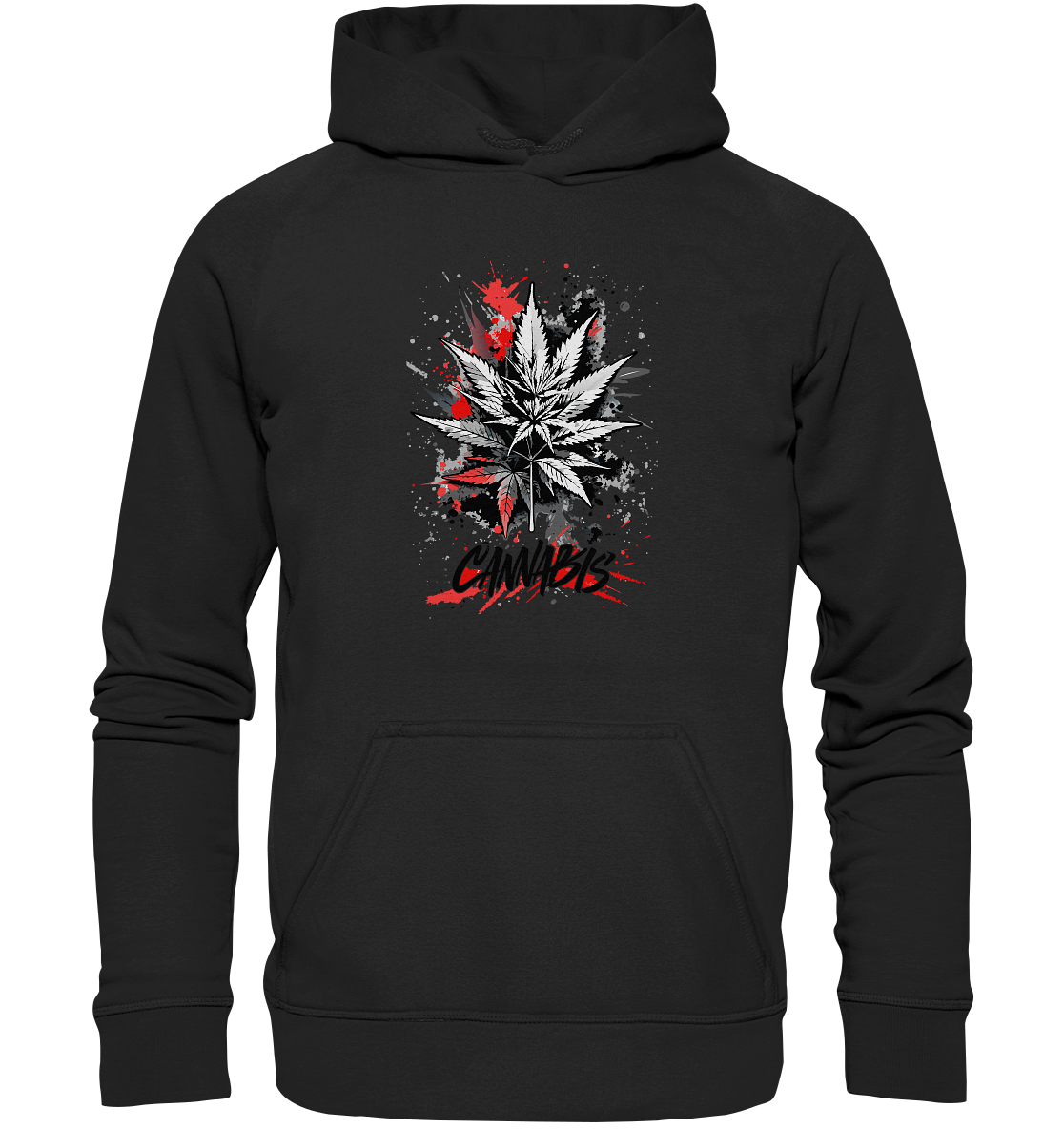 Red Cannabis - Unisex Hoodie