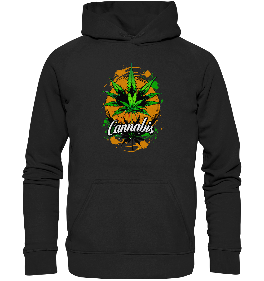 Orange Cannabis - Unisex Hoodie